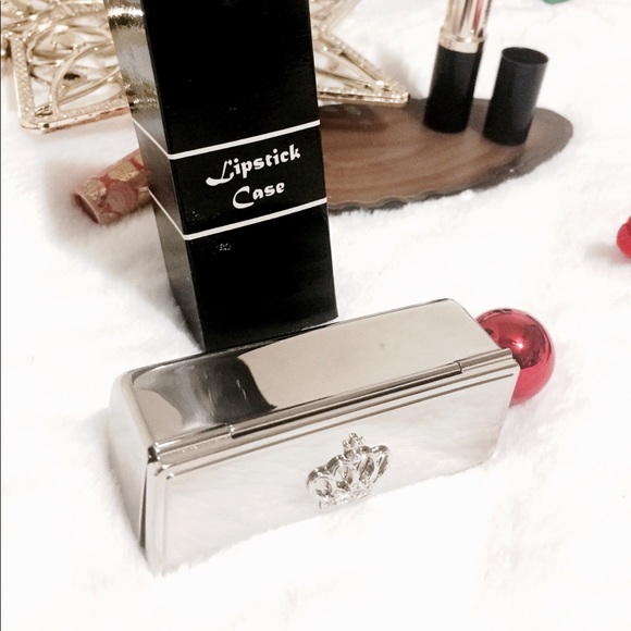 💄Beautiful, Crystal Crown Lipstick Case & Mirror - Picture 8 of 8